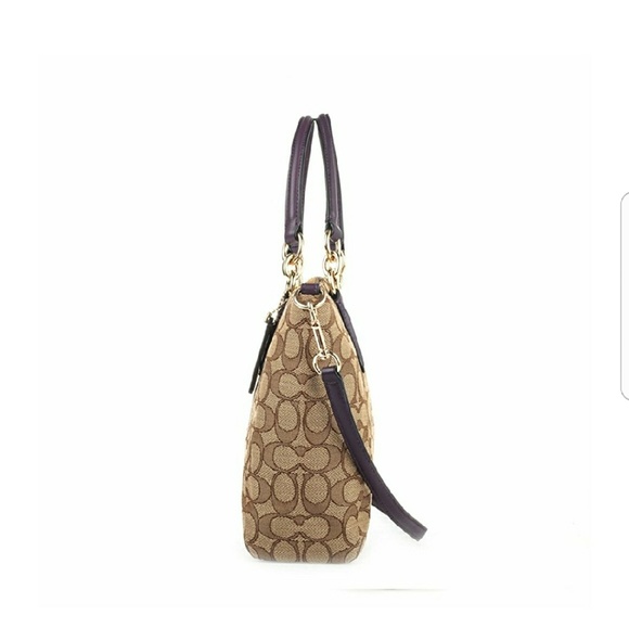 Authentic Coach OTLN Sig Mini Kelsey Brown Bag 👜 - Picture 4 of 8